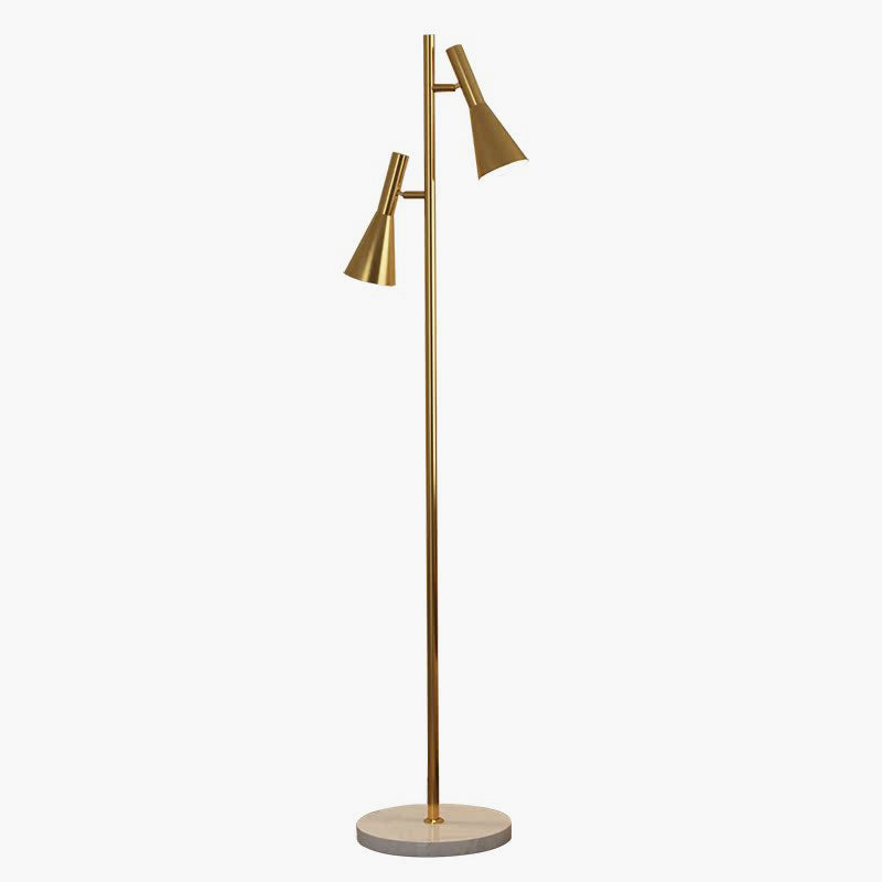 Feyran 2-Bulb Adjustable Pole Floor Lamp