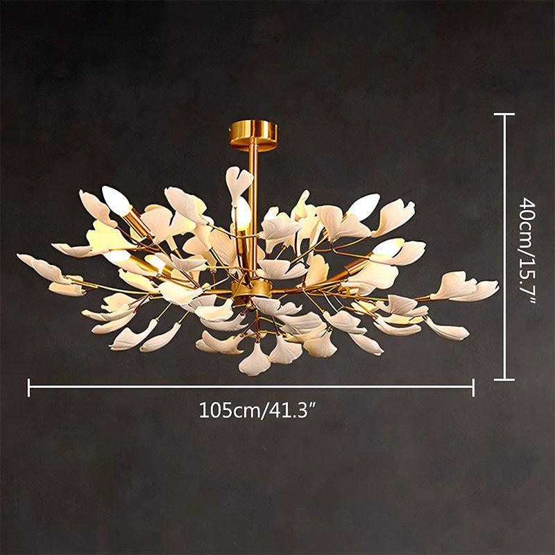 Feyran Ginkgo Chandelier-A for Bedroom Living Room