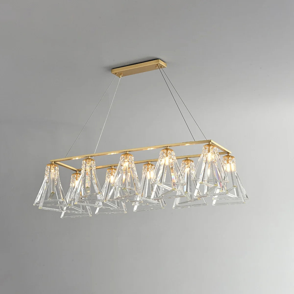 Feyran Modern Simple Crystal Chandelier for Living Room