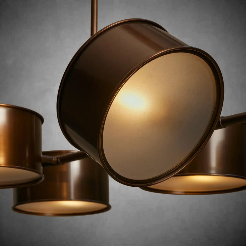 Daphne Metal Linear Chandelier