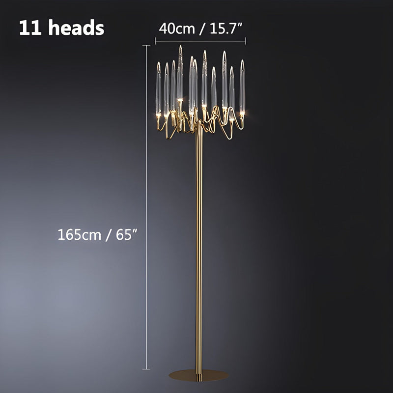 Feyran Modern Branch Chandelier & Floor Lamp