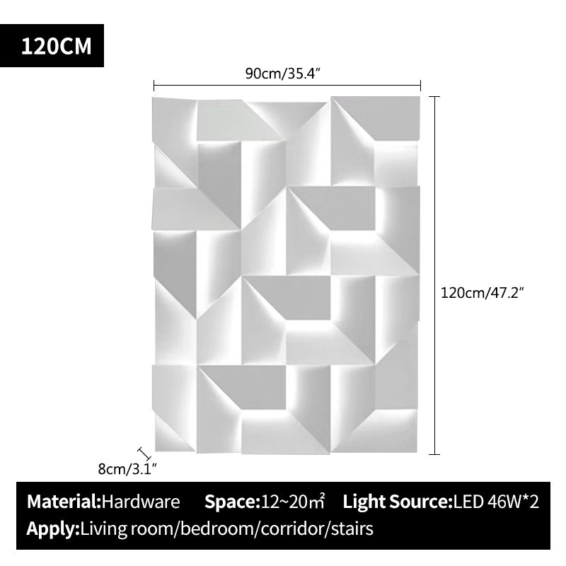 Feyran Shadows Grand Wall Sconce Lamp