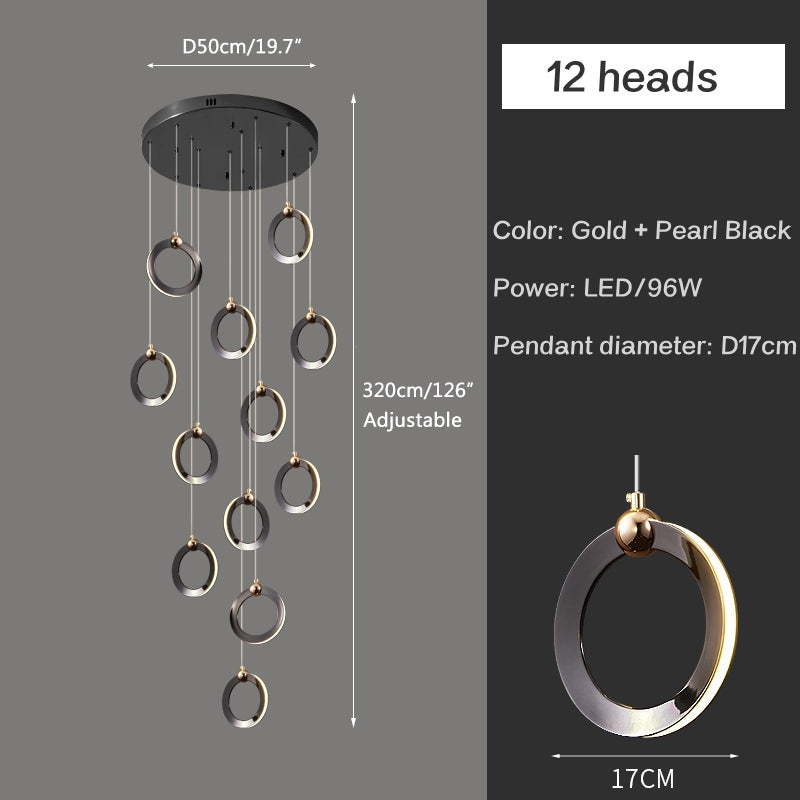 Feyran Nordic LED Ceiling Chandelier
