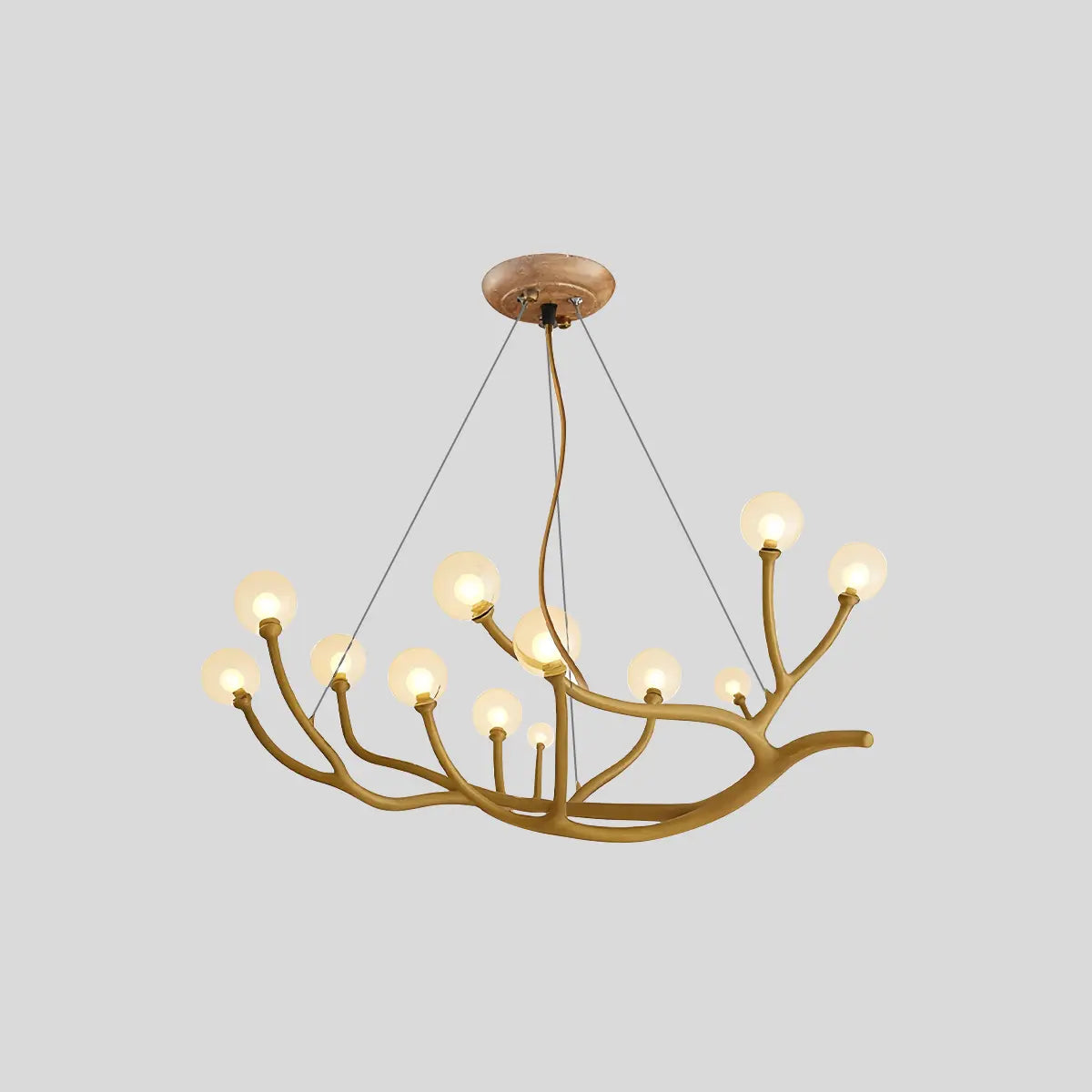 Feyran Arvore Branch Glass Chandelier for Dining Room