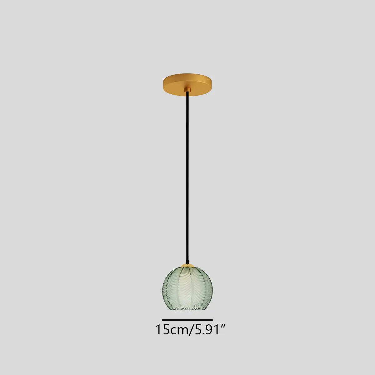 Feyran Aalin Frosted Glass Pendant Light for Dining Room