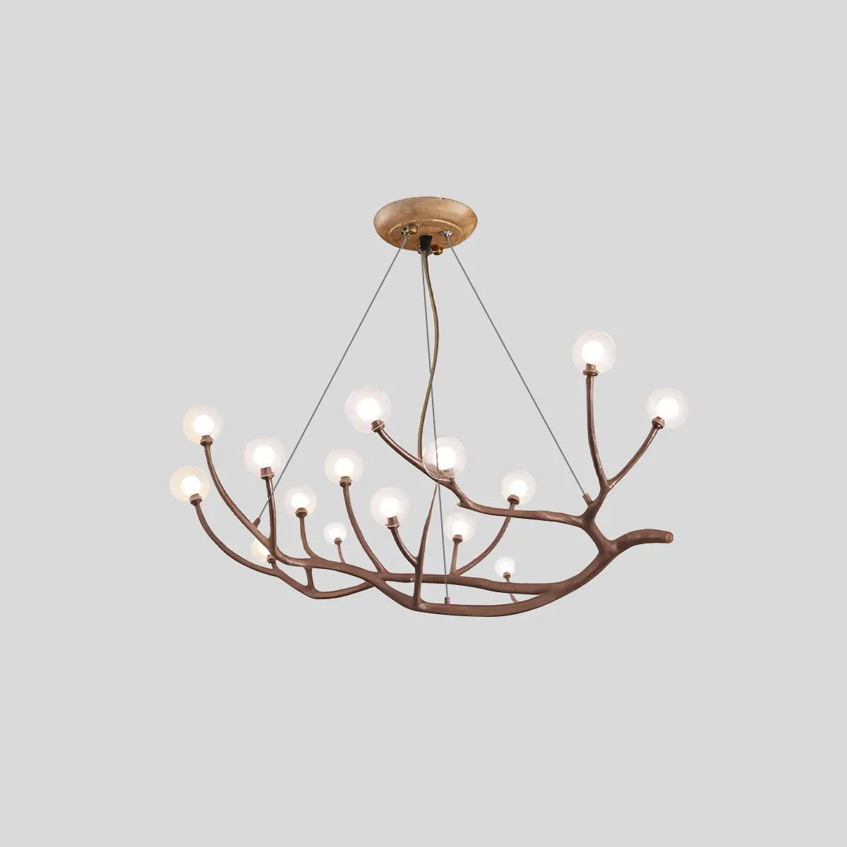 Feyran Arvore Branch Glass Chandelier for Dining Room