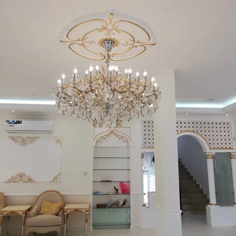Allumage Extra Wide Classic Crystal Chandelier - Yovalighting