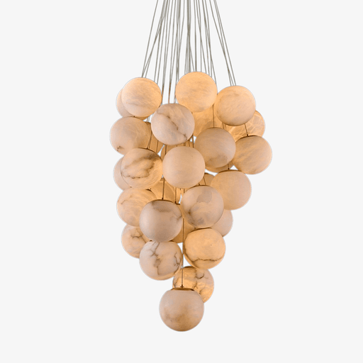 Cluster Alabaster Globe Chandelier - Feyran