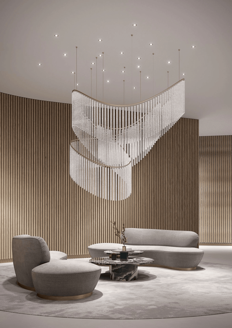 Crystal Spin Customize Chandelier