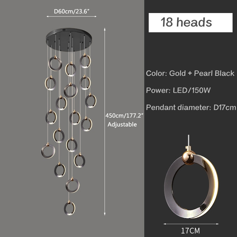 Feyran Nordic LED Ceiling Chandelier