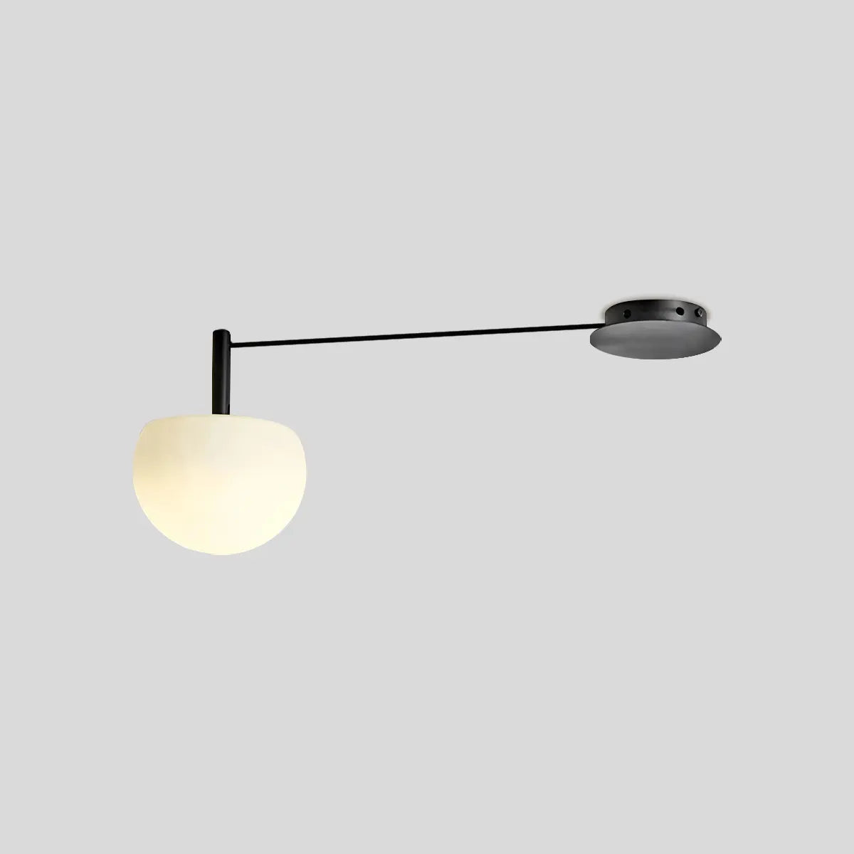Feyran Custom Frosted Glass Globe Ceiling Light