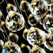 Rectangular Multi layer Cloud Design Crystal Chandelier - Details
