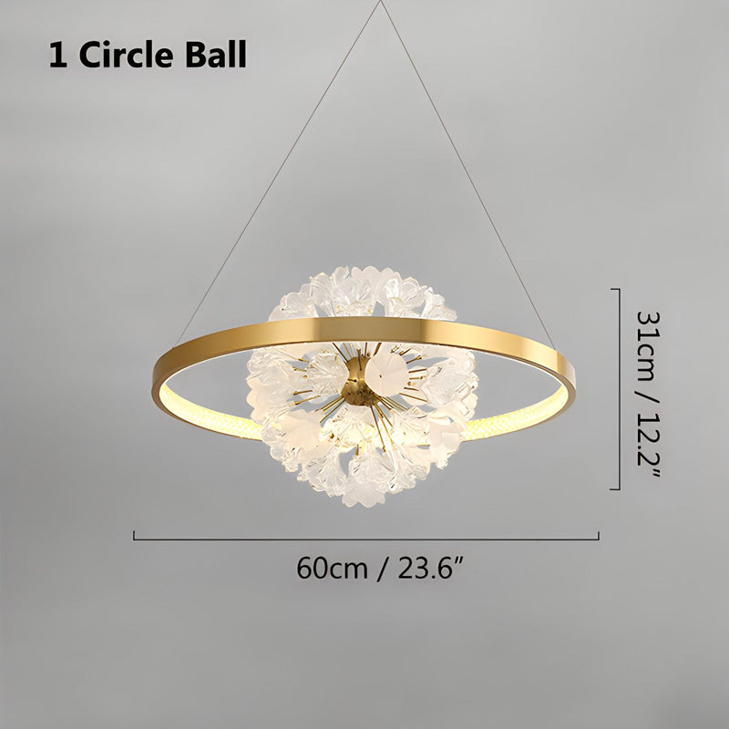 Feyran Nordic Light Luxury Ring Creative Chandelier