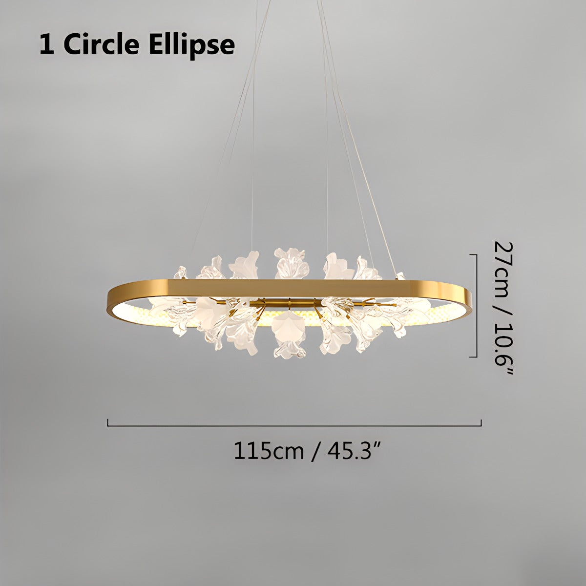 Feyran Nordic Light Luxury Ring Creative Chandelier