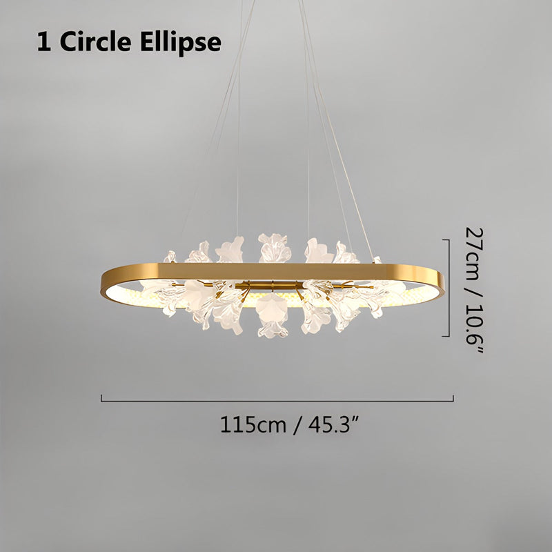 Feyran Nordic Light Luxury Ring Creative Chandelier