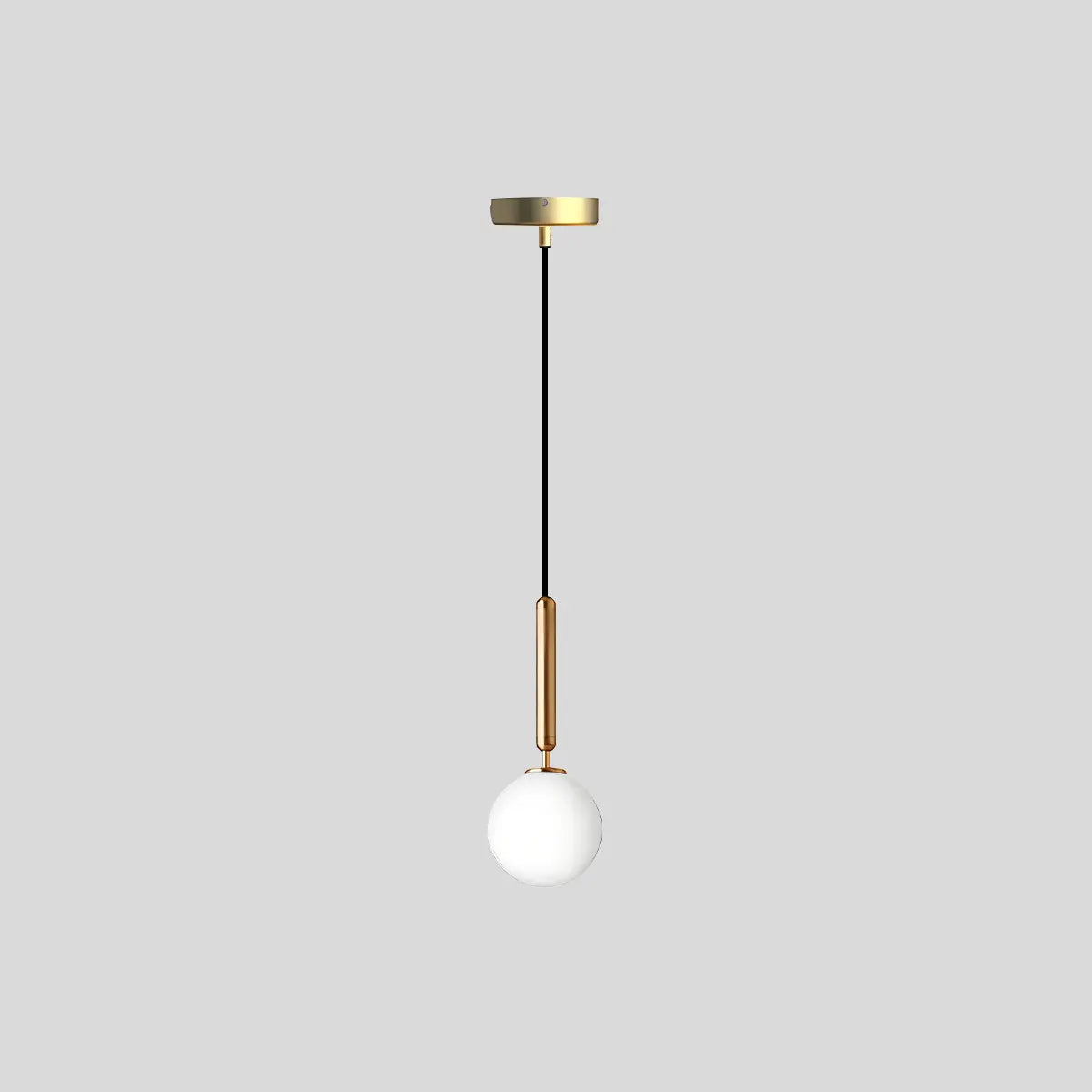 Feyran Temen Globe Glass Pendant Light for Kitchen Island