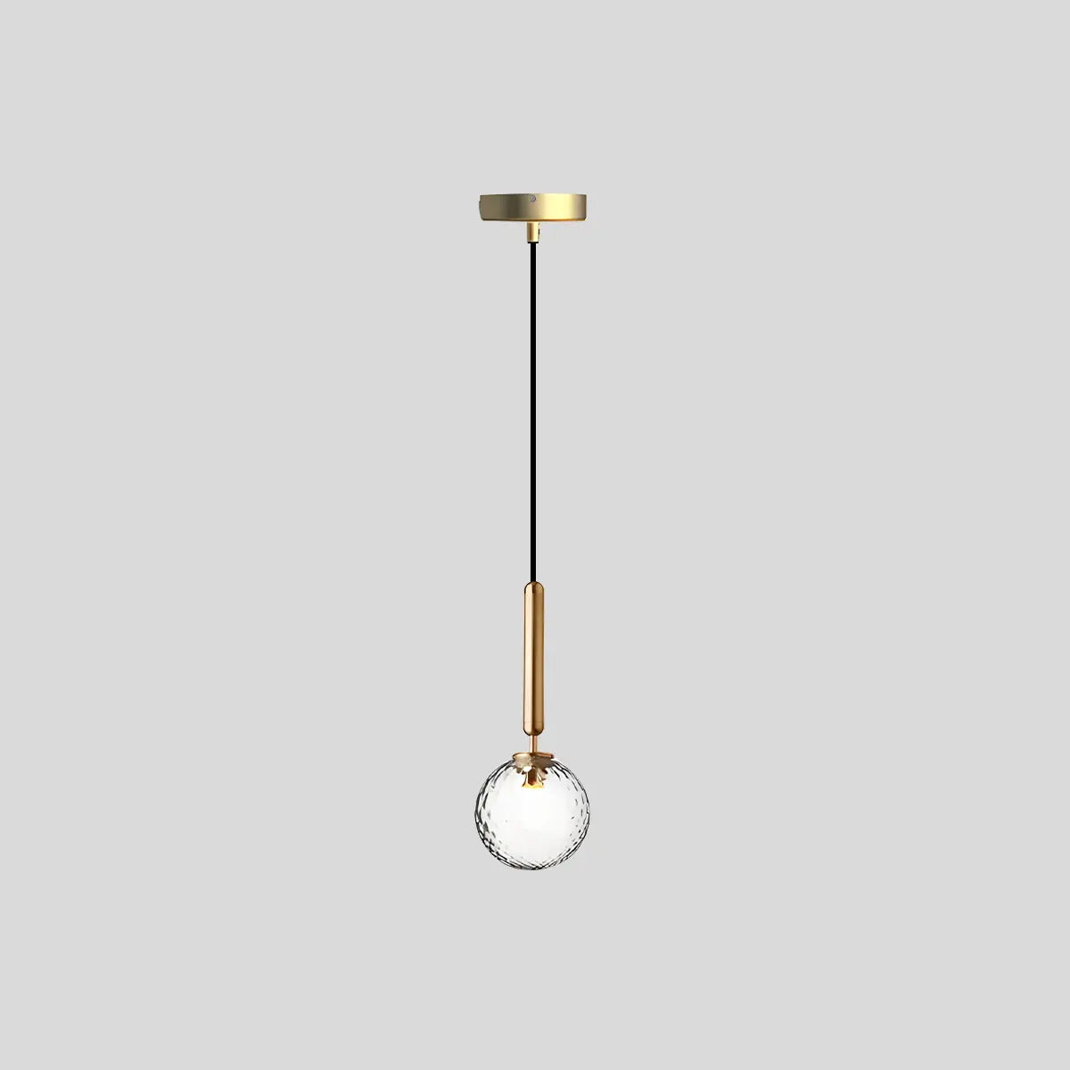 Feyran Temen Globe Glass Pendant Light for Kitchen Island
