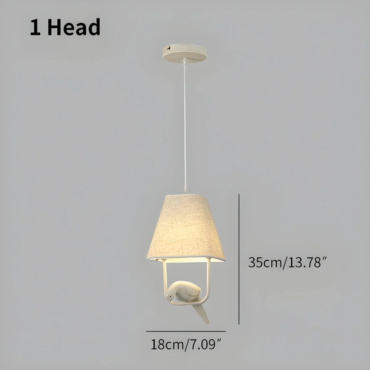 Feyran Nordic Bird Pendant Light for Living Room Bedroom