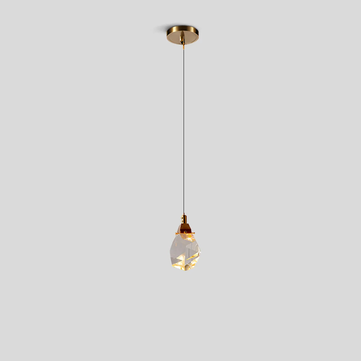 Feyran Rock Crystal Rain Chandelier for Living Room
