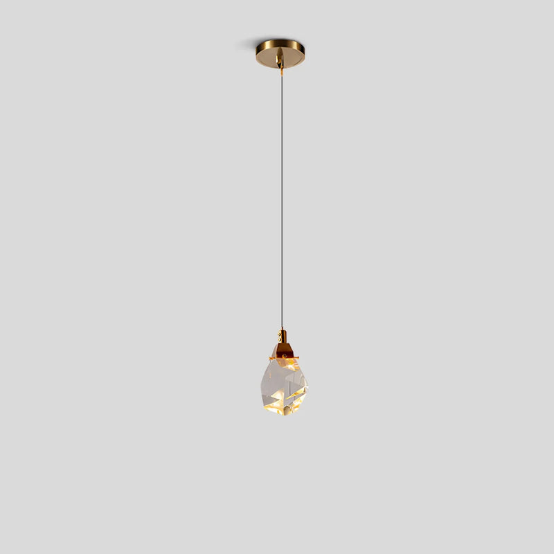 Feyran Rock Crystal Rain Chandelier for Living Room