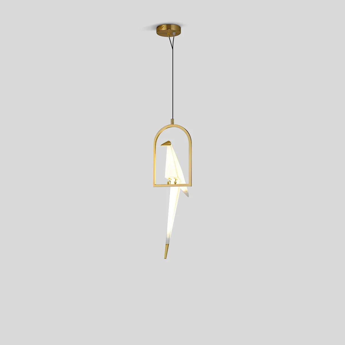 Feyran Paper Crane Bird Chandelier for Dining Room