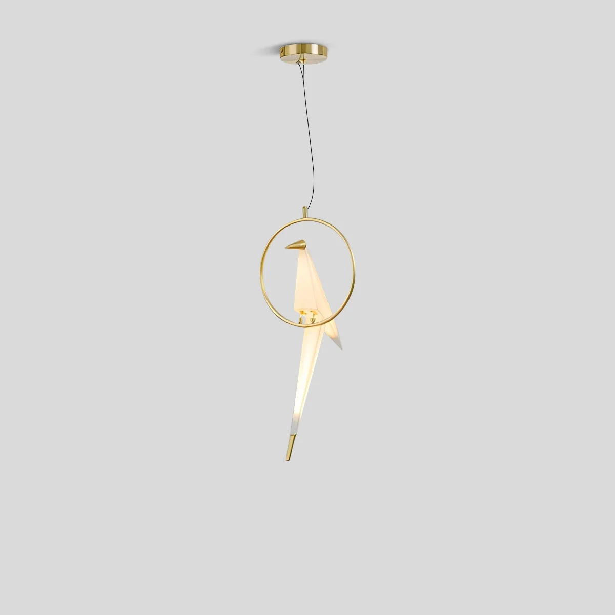 Feyran Paper Crane Bird Chandelier for Dining Room