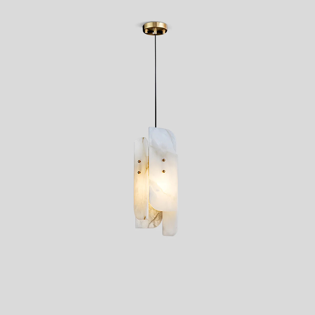 Feyran Minimalist Art Splicing Spanish Alabaster Pendant Light