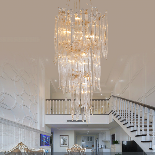 Luxury Crystal Branch Chandelier For Staircase - Feyran