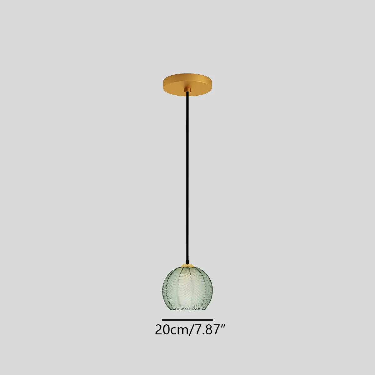 Feyran Aalin Frosted Glass Pendant Light for Dining Room