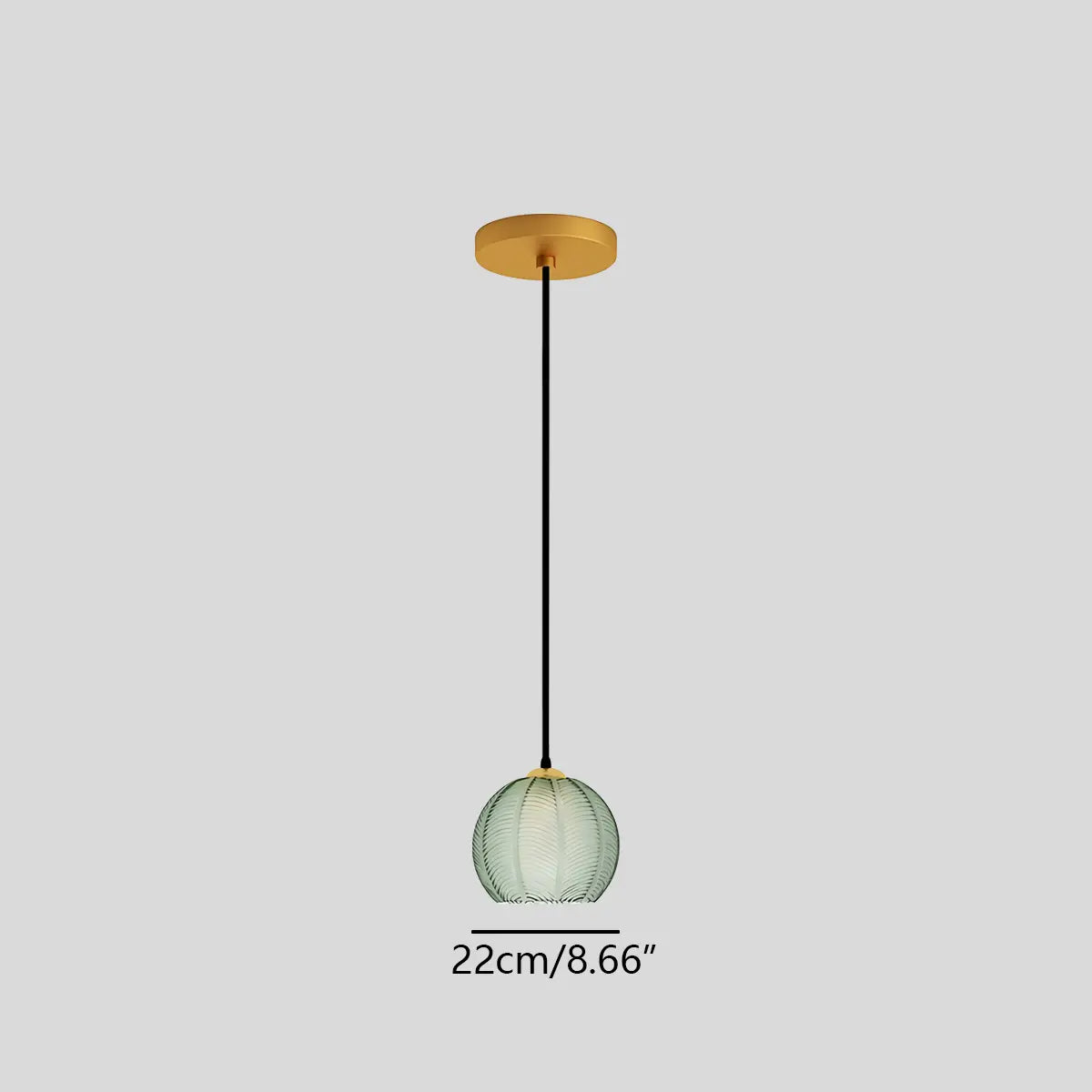 Feyran Aalin Frosted Glass Pendant Light for Dining Room