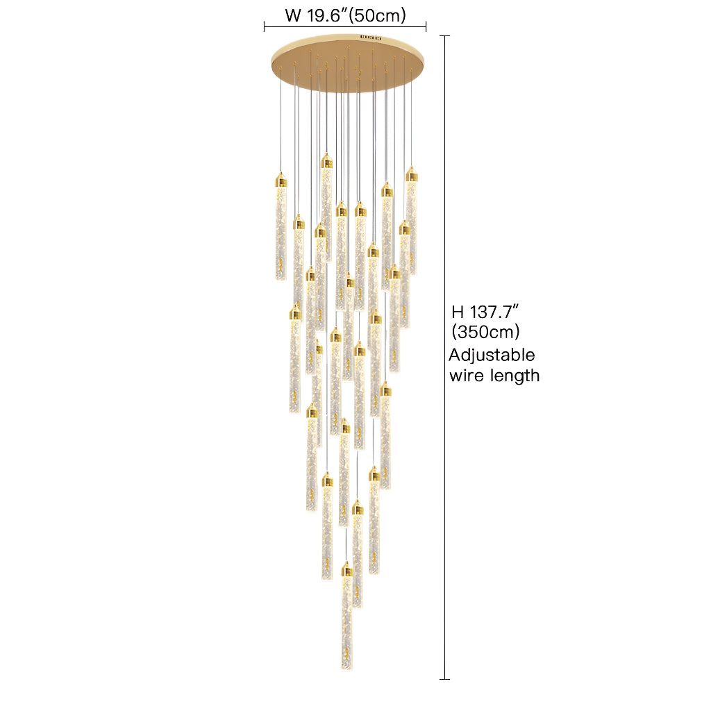25 Lights High Ceiling Foyer Front Door Lighting size |Feyran