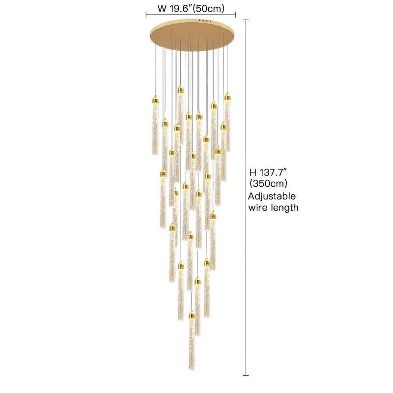 25 Lights High Ceiling Foyer Front Door Lighting size |Feyran