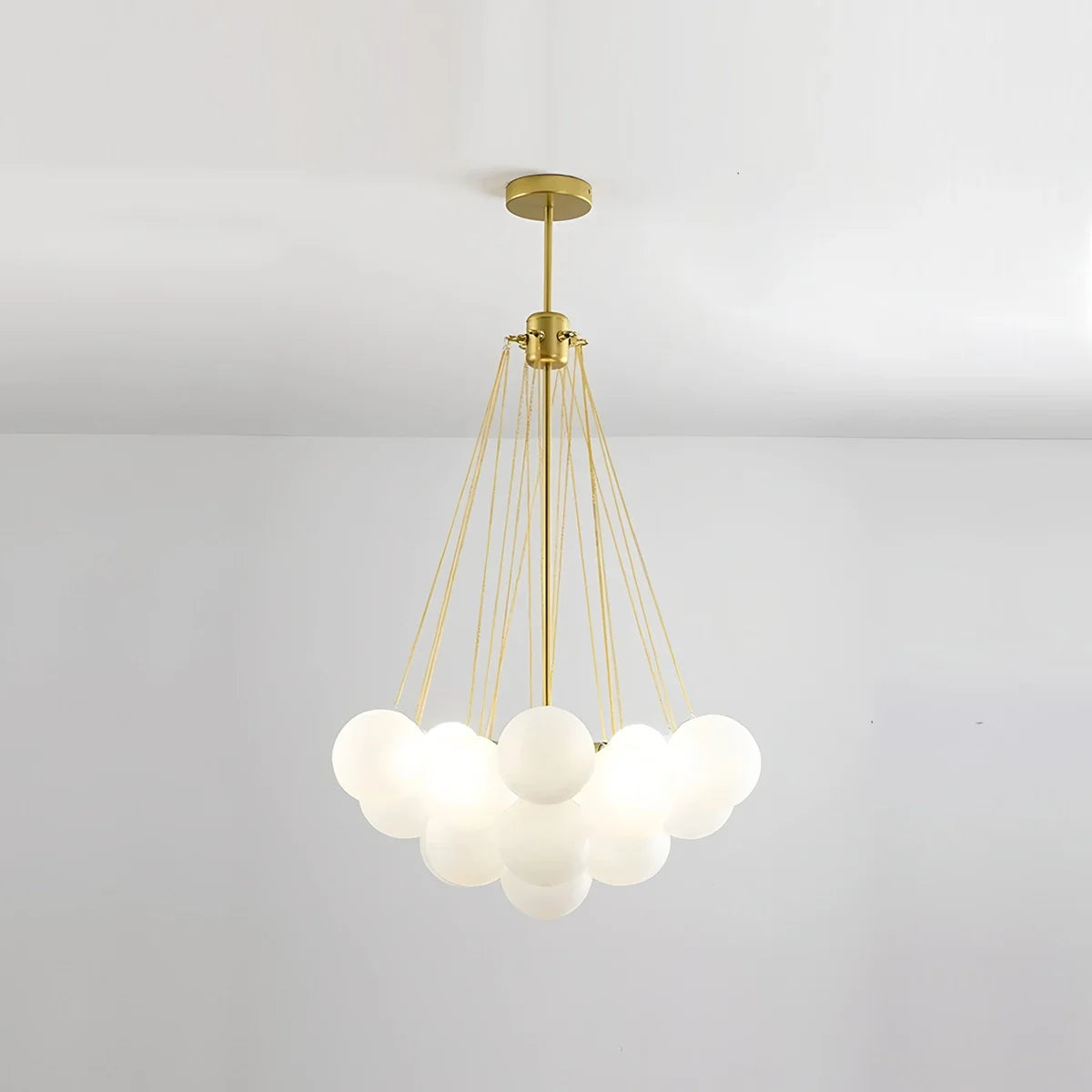 Feyran Modern Bubble Glass Chandelier for Living Room