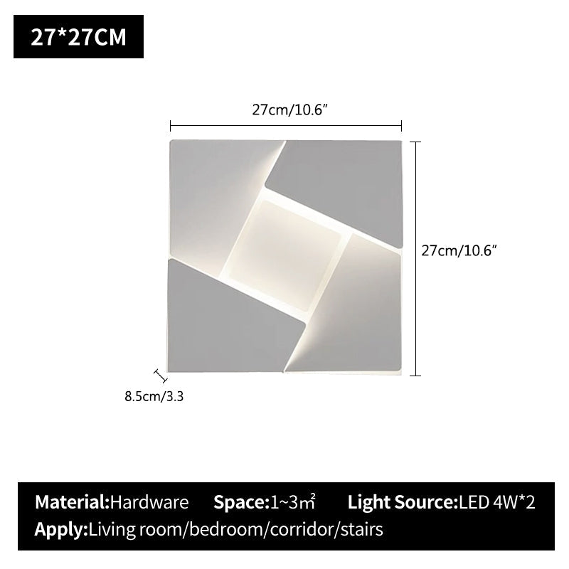 Feyran Shadows Grand Wall Sconce Lamp