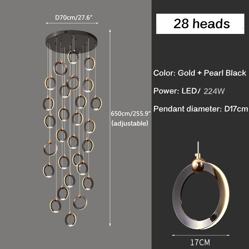 Feyran Nordic LED Ceiling Chandelier
