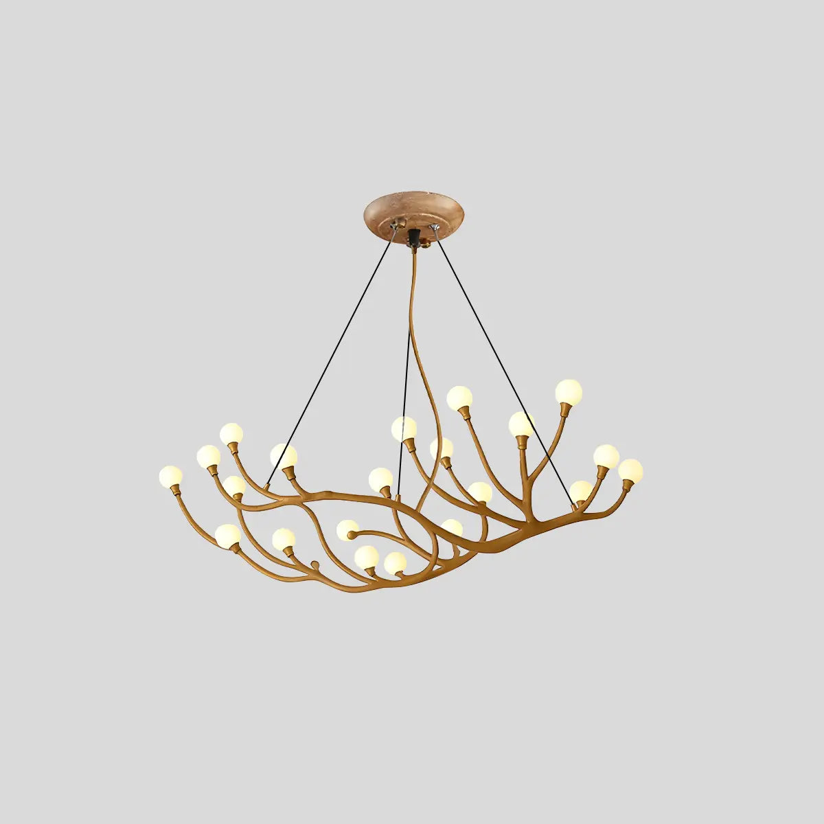 Feyran Arvore Branch Glass Chandelier for Dining Room