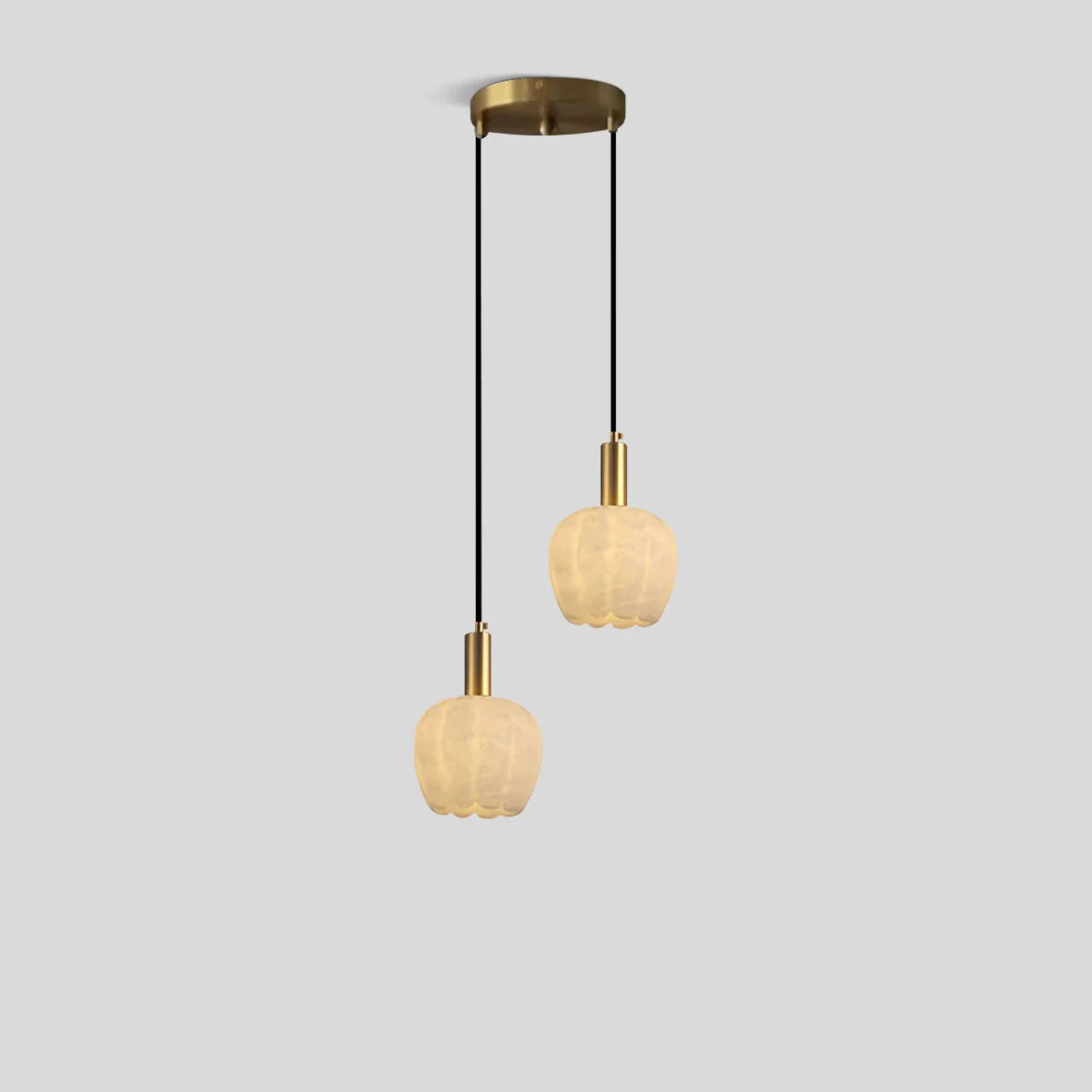 Feyran Flower Bud Shaped Spanish Alabaster Pendant Light