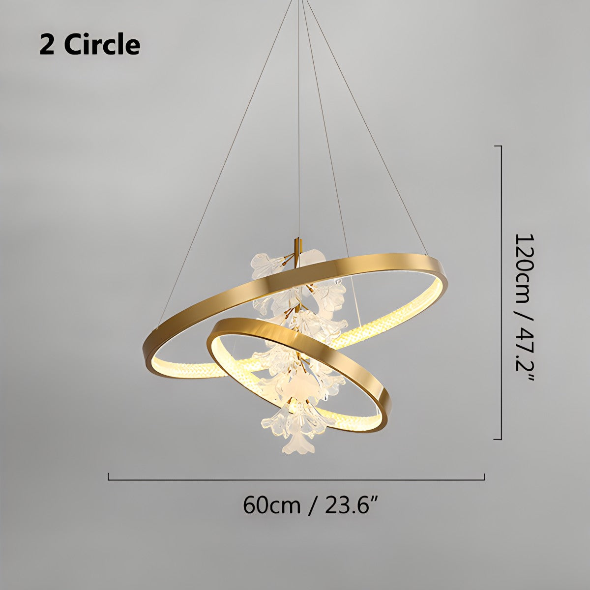 Feyran Nordic Light Luxury Ring Creative Chandelier