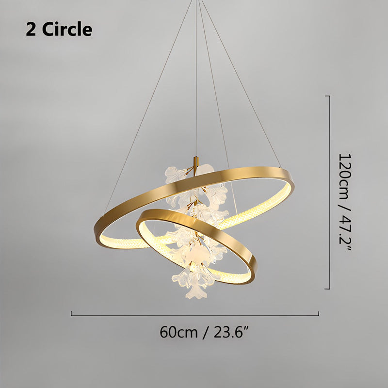 Feyran Nordic Light Luxury Ring Creative Chandelier
