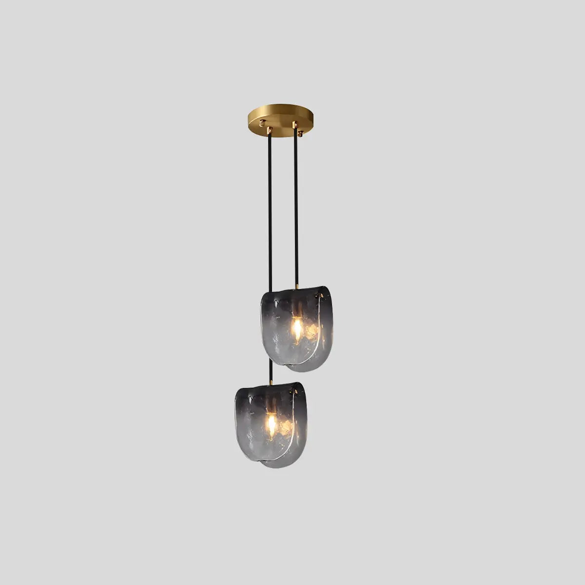 Feyran Modern Gradient Glass Pendant Light for Bedside