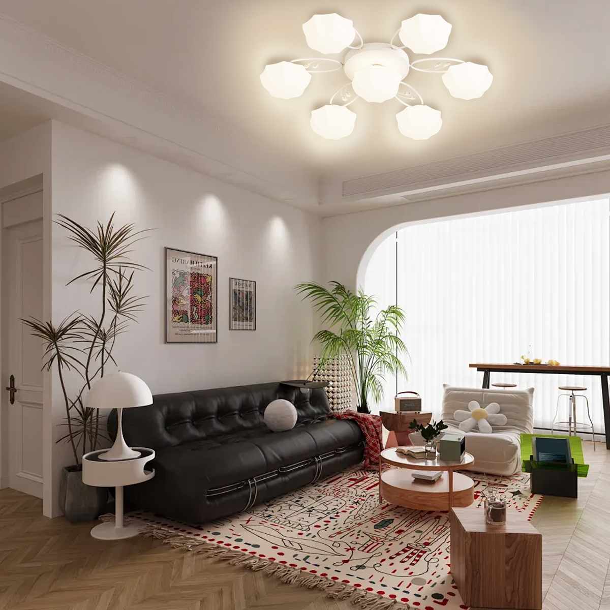 Feyran Light Luxury French Bud Ceiling Lamp