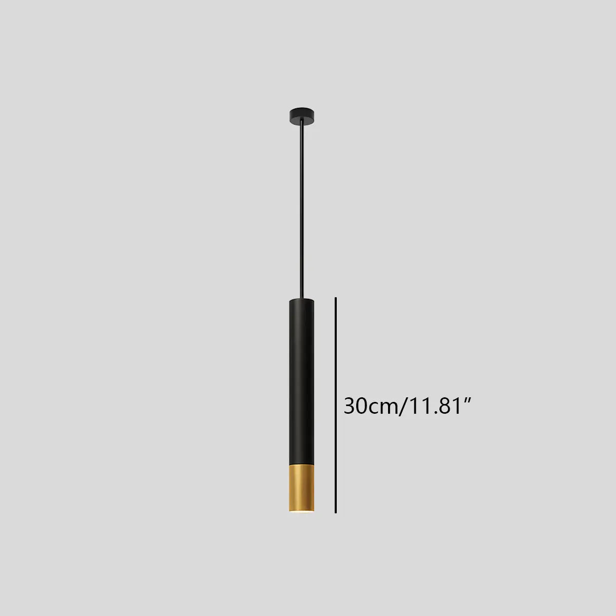 Feyran Stark Long Tube Pendant Light for Bedroom