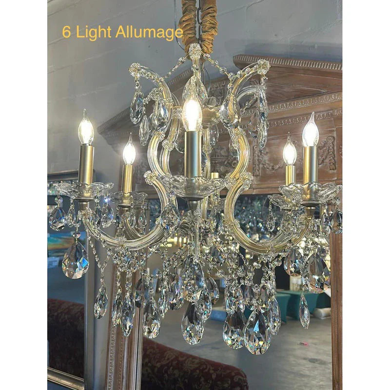 Allumage Extra Wide Classic Crystal Chandelier - Yovalighting