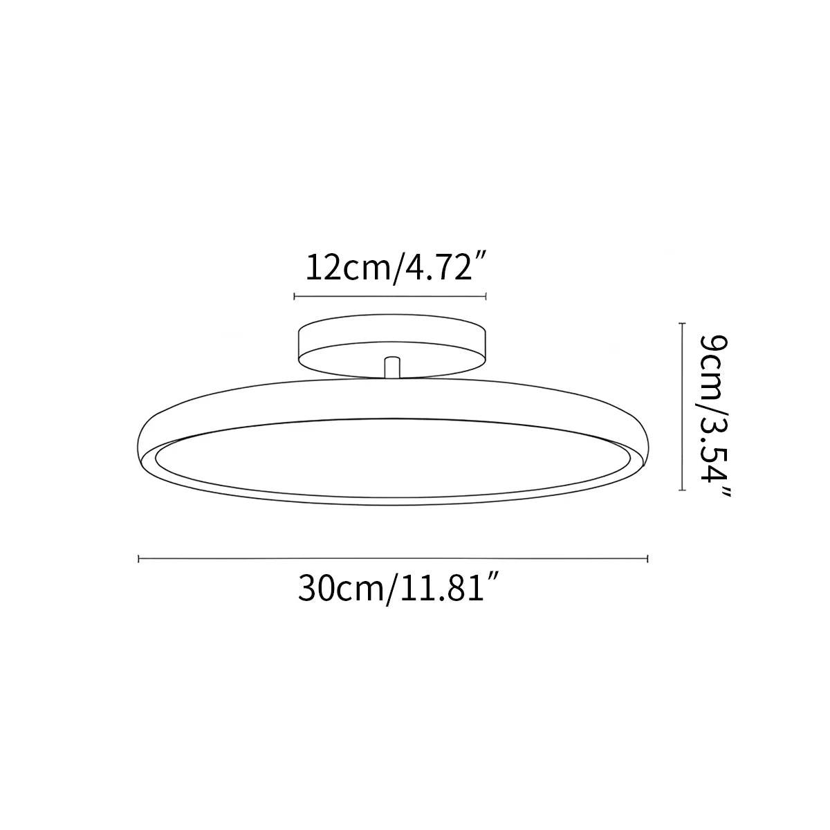 Feyran Drift Adjustable Ceiling Lamp for Bedroom
