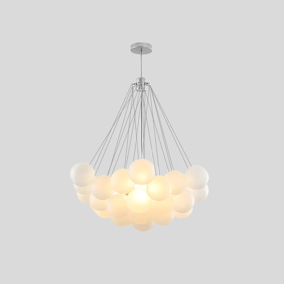 Feyran Modern Bubble Glass Chandelier for Living Room