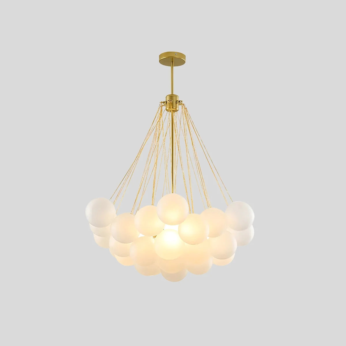 Feyran Modern Bubble Glass Chandelier for Living Room