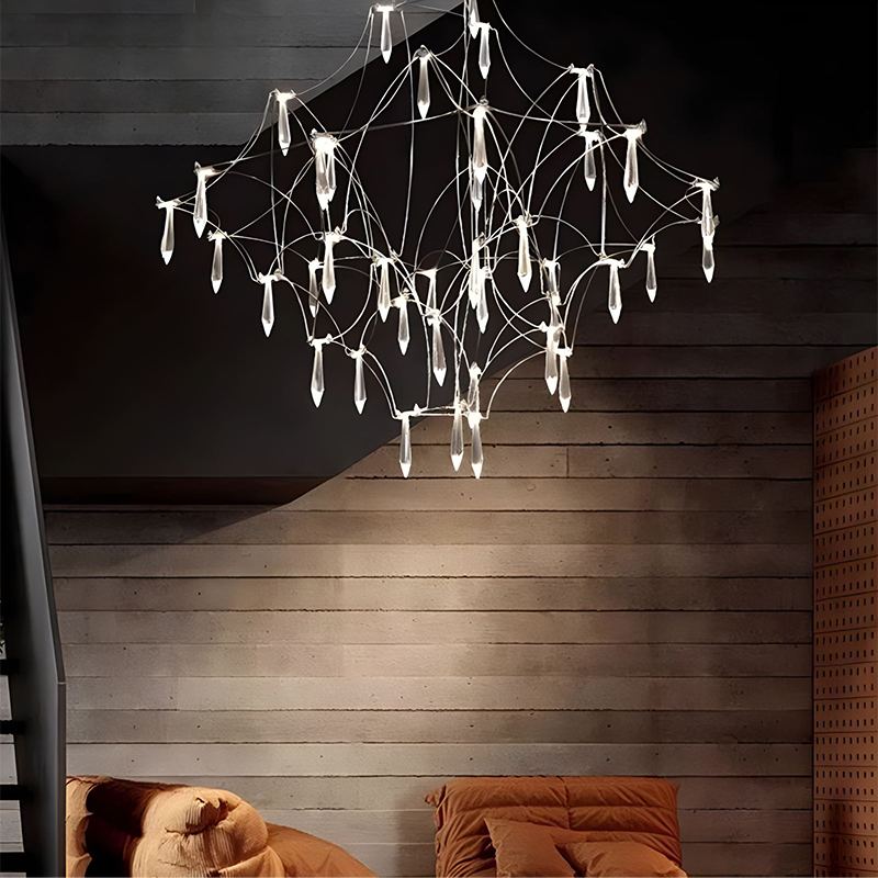 Feyran Adjustable Large Creativity Crystal Chandelier