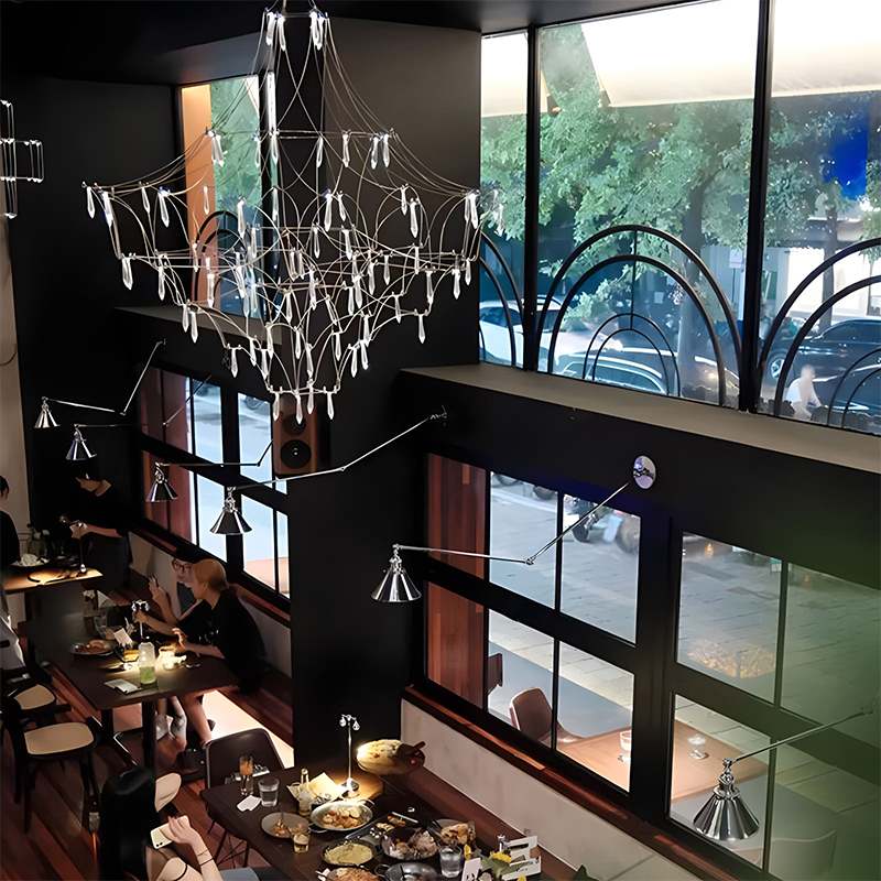 Feyran Adjustable Large Creativity Crystal Chandelier