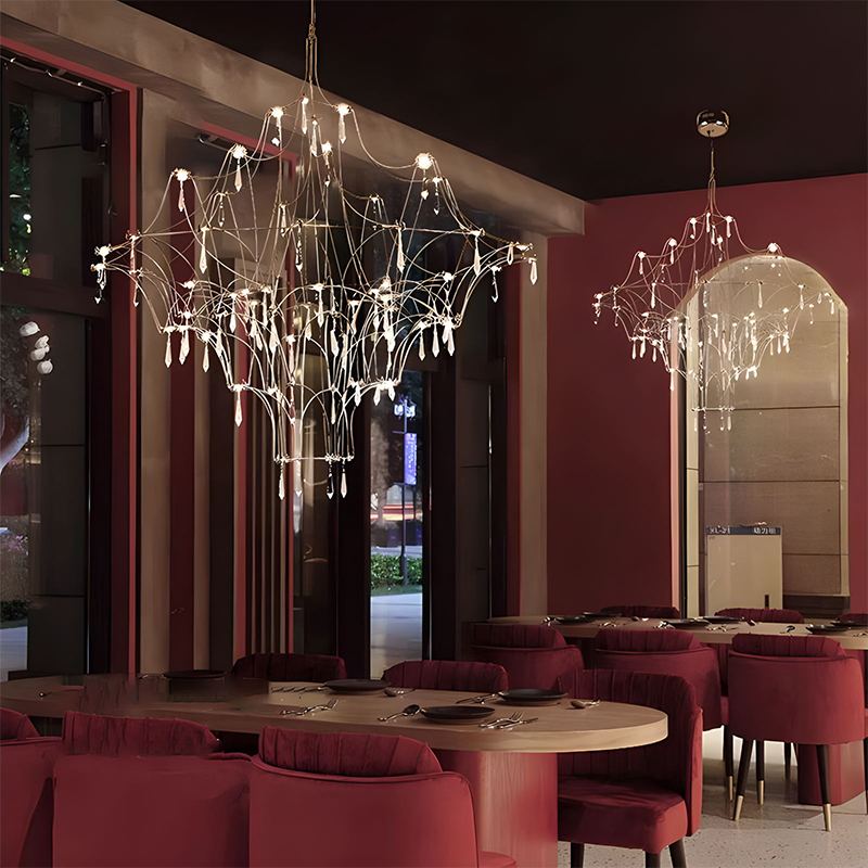 Feyran Adjustable Large Creativity Crystal Chandelier