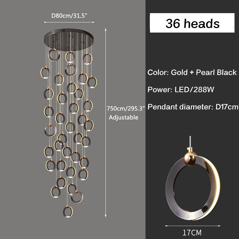 Feyran Nordic LED Ceiling Chandelier